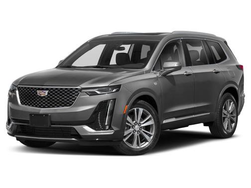 Satin Steel Metallic 2021 Cadillac XT6 Premium Luxury AWD