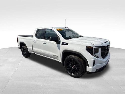 Summit White 2025 GMC Sierra 1500 Elevation