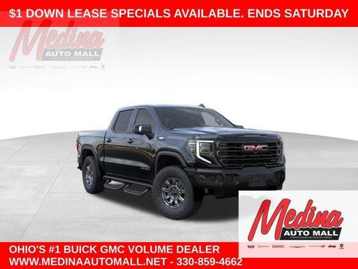 Onyx Black 2026 GMC Sierra 1500 AT4X