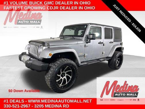 Billet Silver Metallic Clearcoat 2015 Jeep Wrangler Unlimited Sahara