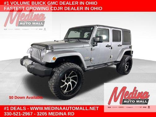 Billet Silver Metallic Clearcoat 2015 Jeep Wrangler Unlimited Sahara