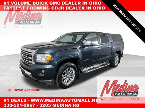 Dark Sky Metallic 2019 GMC Canyon SLT