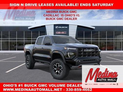 Onyx Black 2026 GMC Canyon AT4X