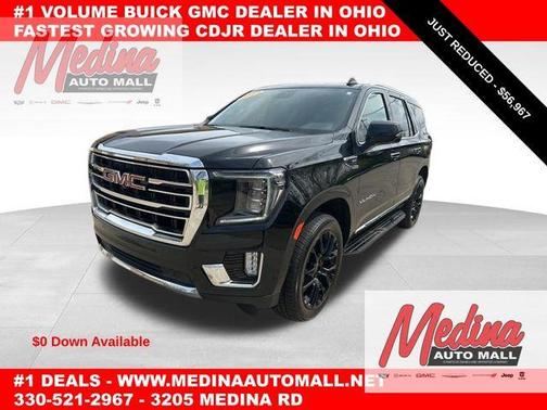 Onyx Black 2023 GMC Yukon SLT