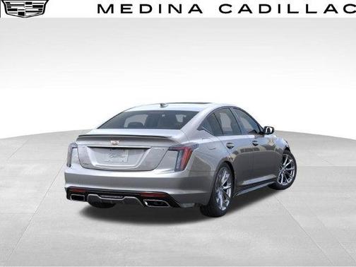 Silver Metallic 2026 Cadillac CT5 Sport AWD