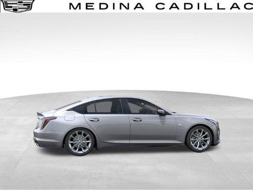 Silver Metallic 2026 Cadillac CT5 Sport AWD