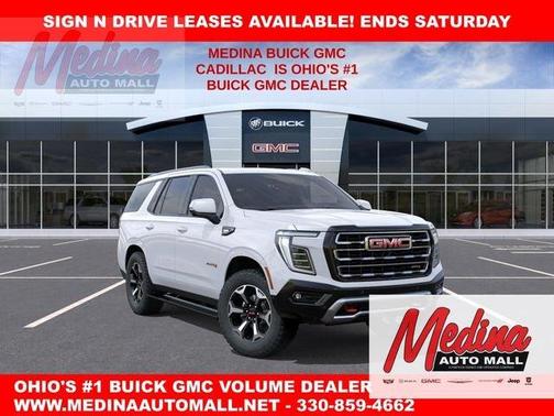 Summit White 2026 GMC Yukon AT4