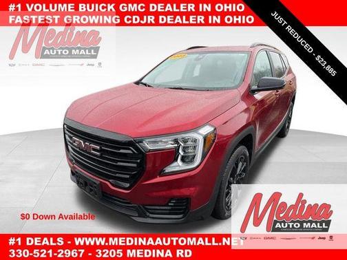 Volcanic Red 2023 GMC Terrain SLE