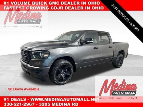 Granite Crystal Clearcoat Metallic 2021 RAM 1500 Big Horn