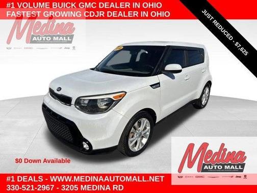 Clear White 2016 Kia Soul +