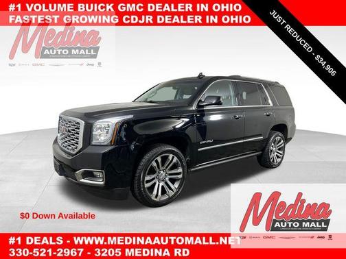 Onyx Black 2018 GMC Yukon Denali
