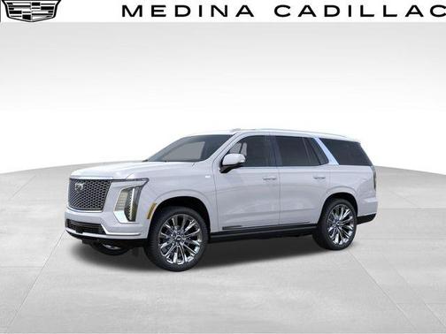 Vibrant White 2026 Cadillac Escalade Platinum Luxury