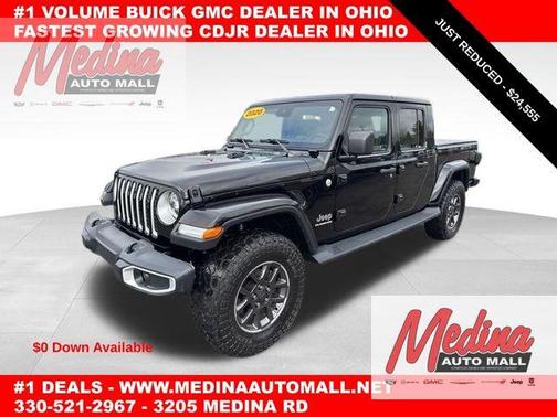 Black Clearcoat 2020 Jeep Gladiator Overland