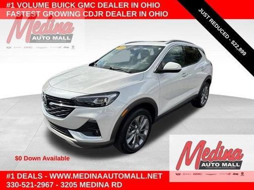 White Frost Tri-Coat 2023 Buick Encore GX Essence