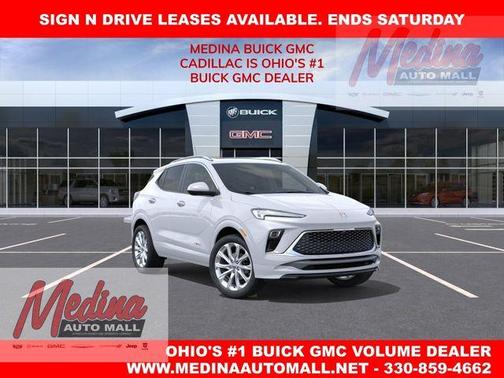 White Frost Tri-Coat 2026 Buick Encore GX Avenir