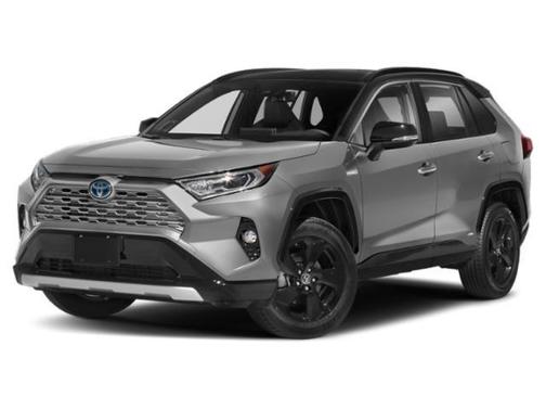 Silver Sky Metallic 2020 Toyota RAV4 Hybrid XSE