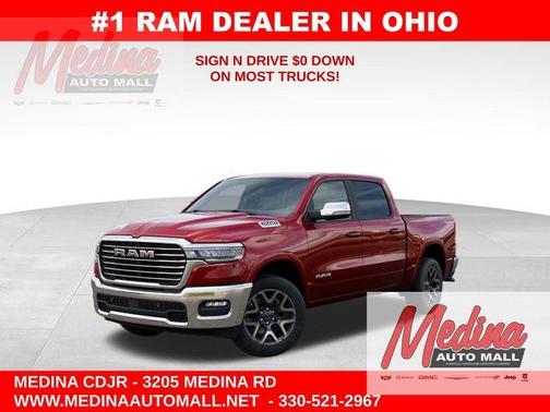 Molten Red Pearlcoat 2026 RAM 1500 Laramie