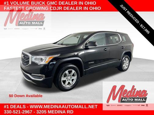 Ebony Twilight Metallic 2019 GMC Acadia SLE-1