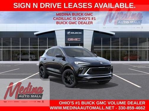 Ebony Twilight Metallic 2026 Buick Encore GX Sport Touring