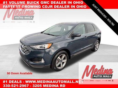 Baltic Sea Green Metallic 2019 Ford Edge SEL