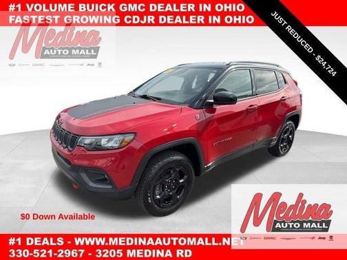 Redline Pearlcoat 2023 Jeep Compass Trailhawk