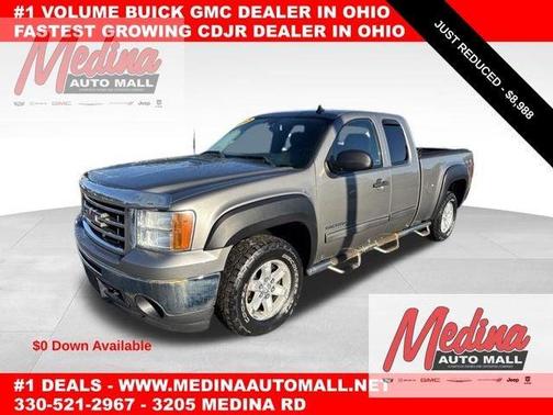 Steel Gray Metallic 2013 GMC Sierra 1500 SLE