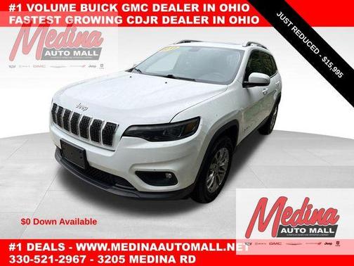 Bright White Clearcoat 2019 Jeep Cherokee Latitude Plus