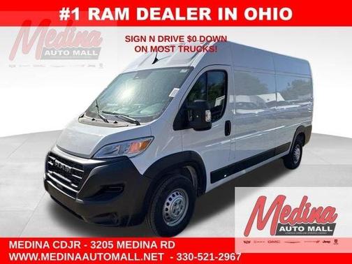 Bright White Clearcoat 2026 RAM ProMaster 2500 High Roof