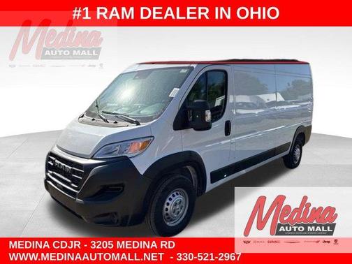 Bright White Clearcoat 2026 RAM ProMaster 2500 High Roof