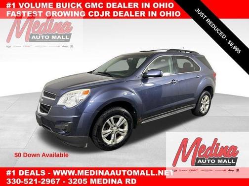 Atlantis Blue Metallic 2014 Chevrolet Equinox 1LT
