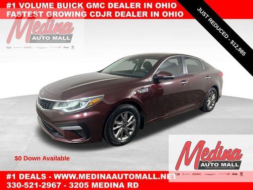 Sangria Red 2019 Kia Optima LX
