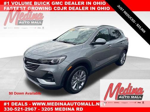 Moonstone Gray Metallic 2023 Buick Encore GX Essence