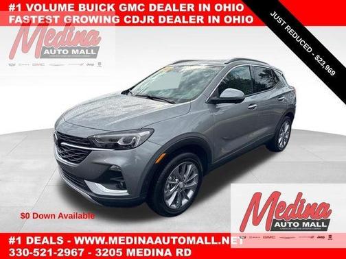 Moonstone Gray Metallic 2023 Buick Encore GX Essence