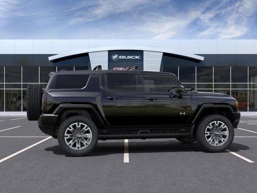Black 2025 GMC HUMMER EV SUV 3X