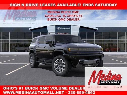 Black 2025 GMC HUMMER EV SUV 3X