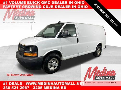 Summit White 2017 Chevrolet Express 2500 Work Van