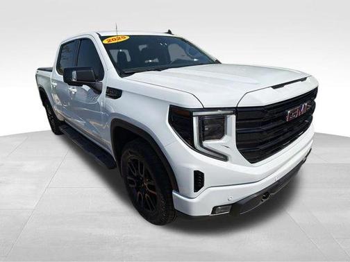 Summit White 2025 GMC Sierra 1500 Elevation