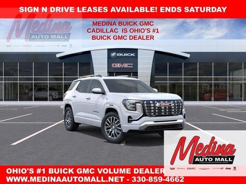Glacier White 2026 GMC Terrain Denali