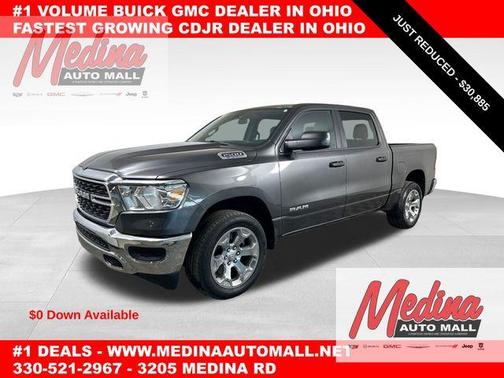 Granite Crystal Clearcoat Metallic 2023 RAM 1500 Big Horn