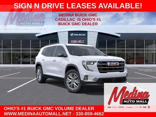 Summit White 2027 GMC Acadia ELEVATION
