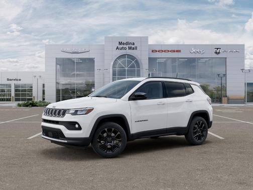 Bright White Clearcoat 2026 Jeep Compass Latitude