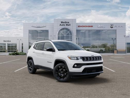 Bright White Clearcoat 2026 Jeep Compass Latitude
