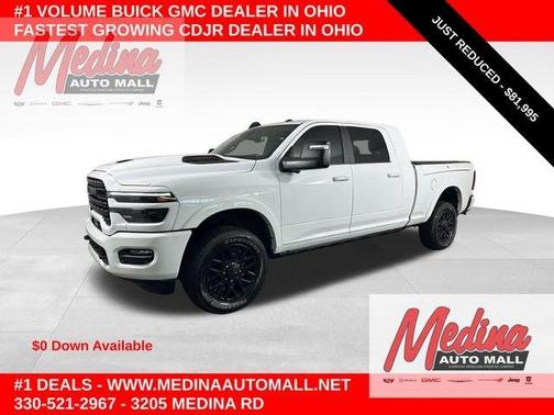Bright White Clearcoat 2025 RAM 2500 Limited