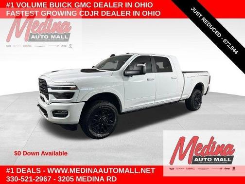 Bright White Clearcoat 2025 RAM 2500 Limited
