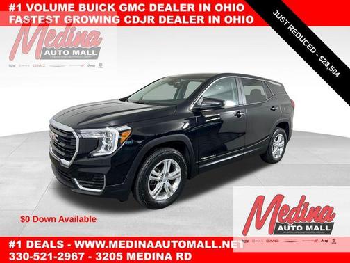 Ebony Twilight Metallic 2023 GMC Terrain SLE