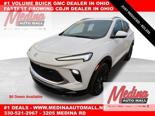 Summit White 2024 Buick Encore GX Sport Touring