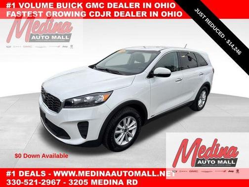 Snow White Pearl 2020 Kia Sorento LX