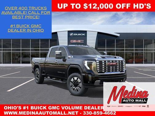 Onyx Black 2026 GMC Sierra 2500 Denali