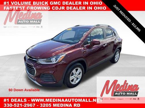 Crimson Metallic 2017 Chevrolet Trax LT
