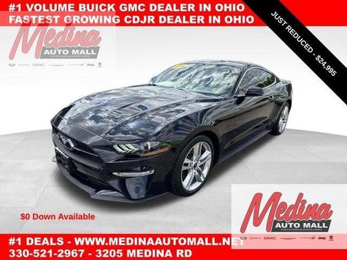 Shadow Black 2019 Ford Mustang EcoBoost Premium